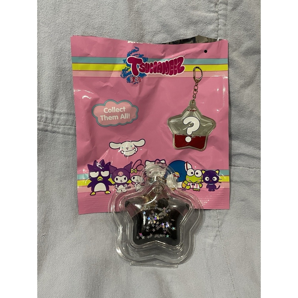 NEW Tsunameez Acrylic Keychain Figure Charm - Hello Kitty & Friends - Badtz-Maru